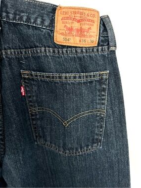 Levi's 514 Slim Straight Jeans in Dark Indigo